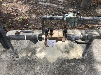 Backflow device